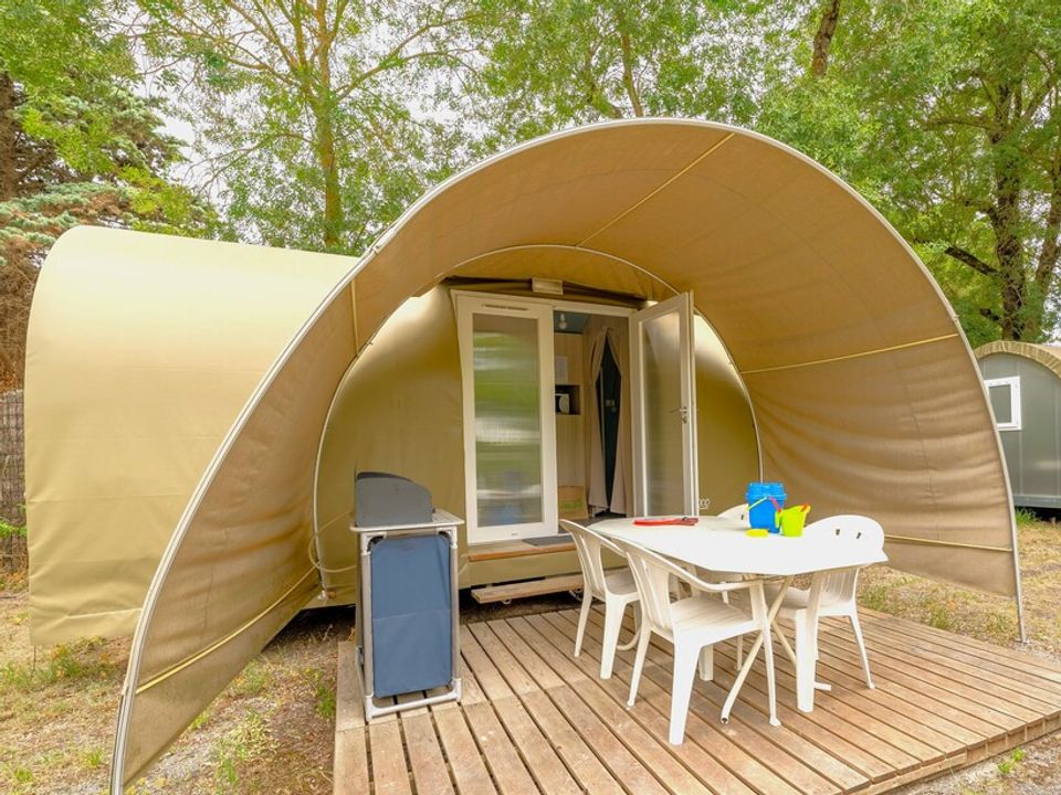 Lac de Thoux - Tente meublée - Tente 4 personnes - Tente Ciela Coco Sweet - 2 chambres (sans sanitaire)