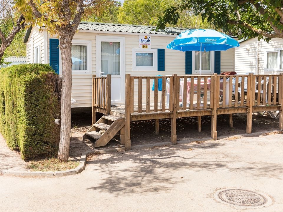 Marina Julia Village - Mobil home - Mobilhome 6 personnes - Classic | 2 Ch. | 4/6 Pers. | Terrasse surélevée non couverte | Clim.