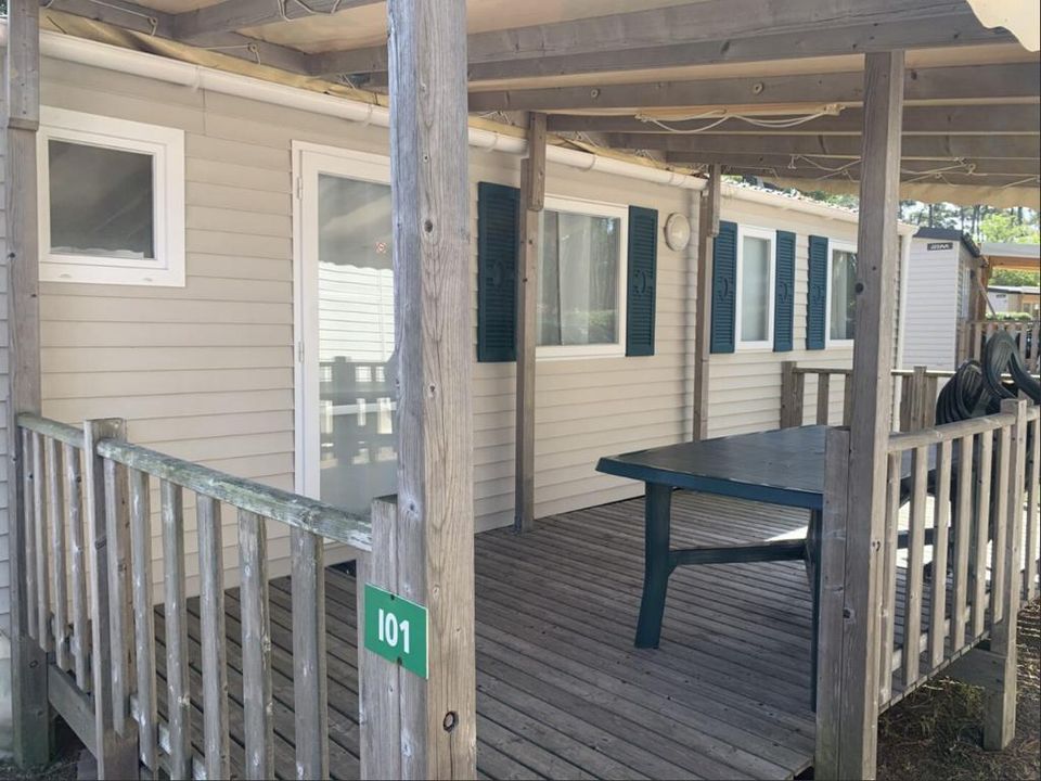 Le Faucon D'or - Mobil home - Mobilhome 7 personnes - Mobil-home Premium - 3 chambres (Maxi 6 adultes + 1 enfant) option clim