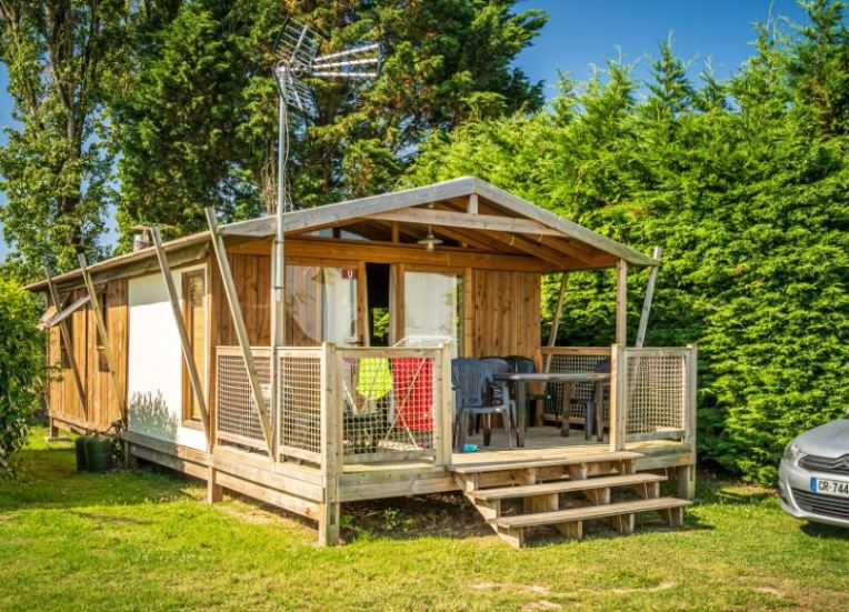 Ker Yaoulet - Lodge - Lodge Cocoon 4 personnes 2 chambres 32m²