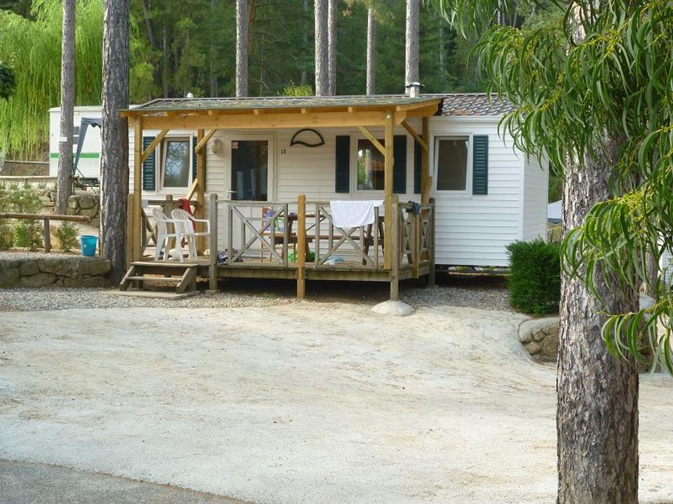 Les Pins d'Ucel - Mobil home - Mobilhome 4 personnes - MESANGE - mobil-home 28 m²