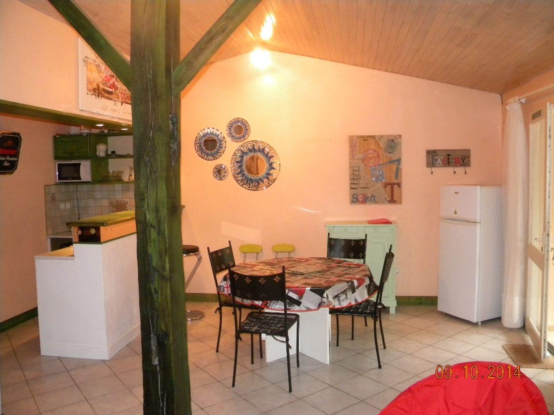 Les Catalpas - Mobil home - 2 chambres + TV, avec entrée indépendante du camping et parking privatif