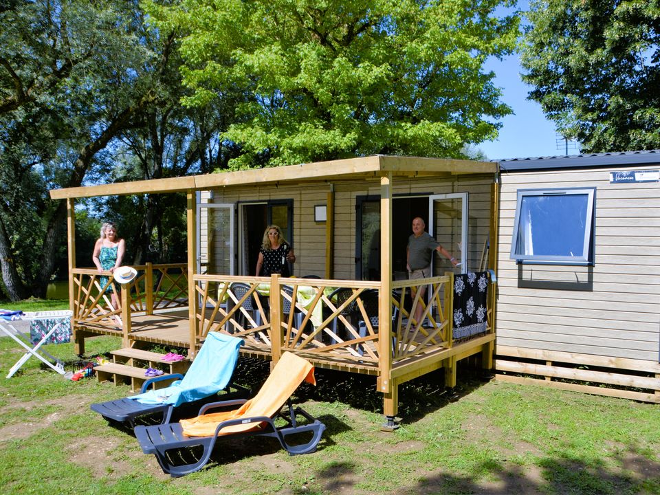 Les Bords de Loue - Mobil home - Mobilhome 8 personnes - Résidence Family 35m² - 3 chambres 6/8 pers.