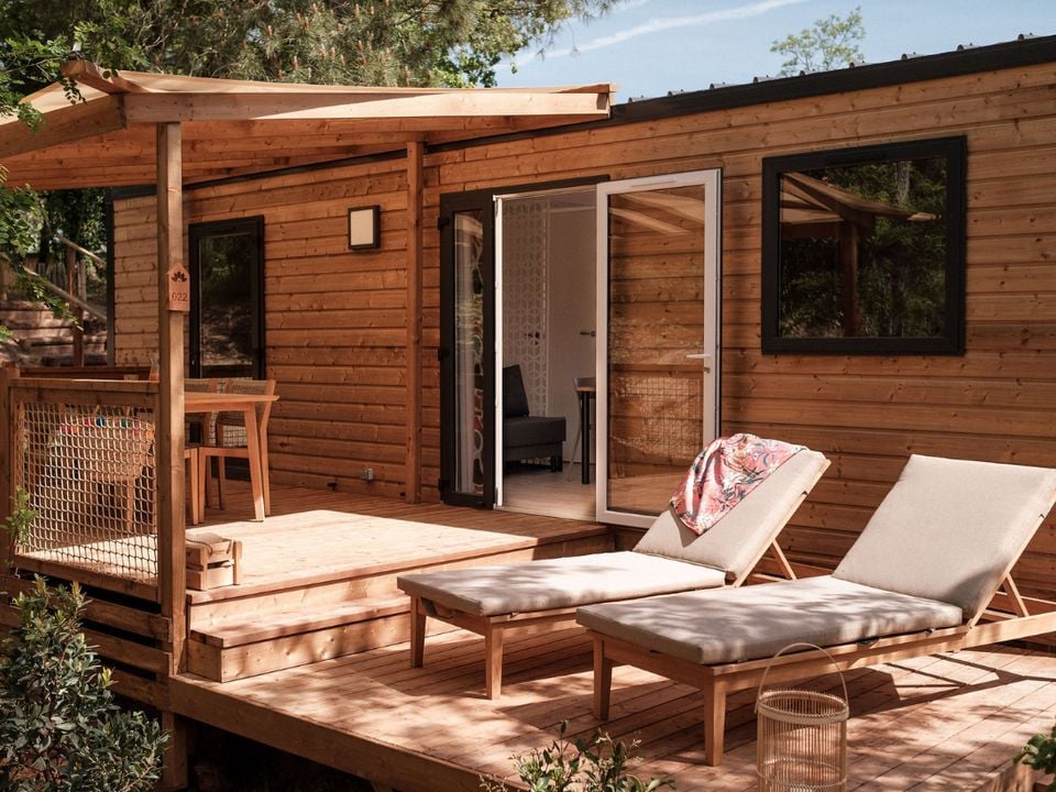 Orée de l'Océan - Mobil home - Mobilhome 4 personnes - Cottage Premium 2 chambres 2 salles de bain