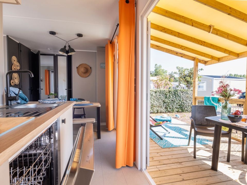 Le Pont de Mazerat - Mobil home - Mobilhome 6 personnes - Select LV Clim Plancha Wifi - 3 chambres - 6 pers