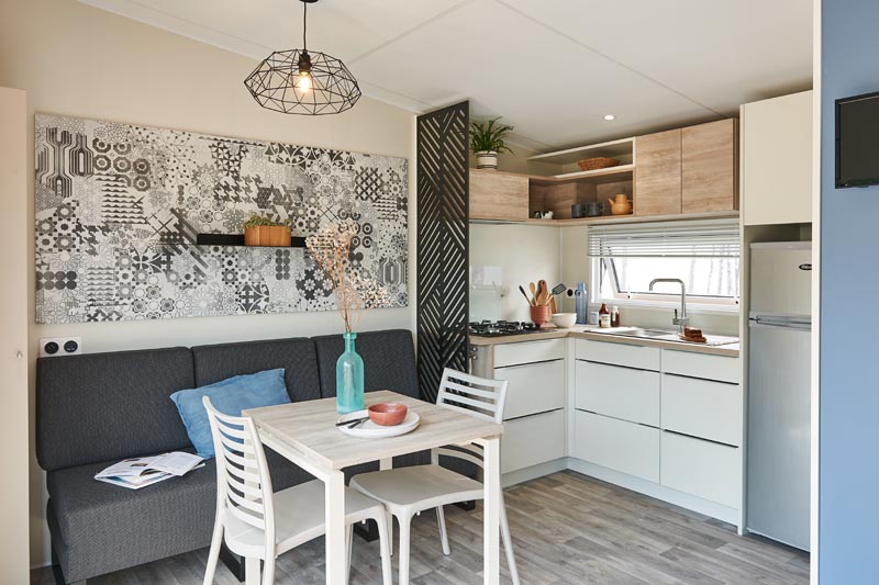 Camping Club Les Brunelles - MS Vacances - Mobil home - 2p - Otello Sabia SIGNATURE & SPA Quartier Piéton