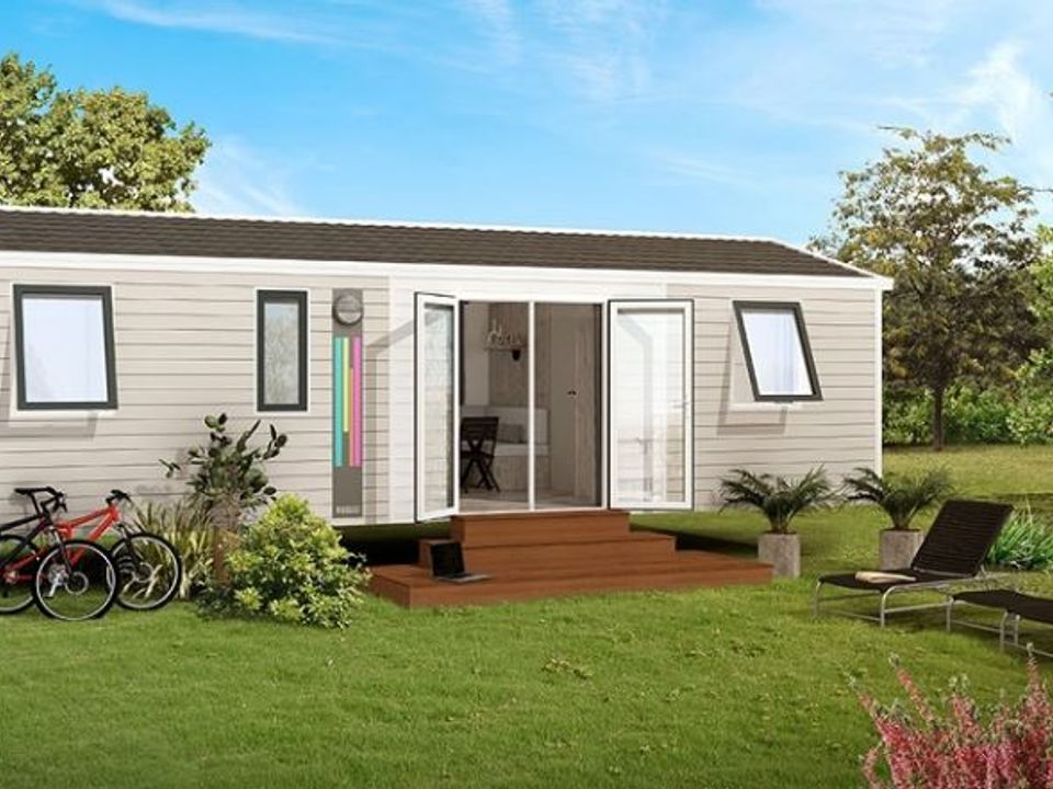 La Marmotte - Mobil home - Mobilhome 8 personnes - COTTAGE PREMIUM 4 CHAMBRES