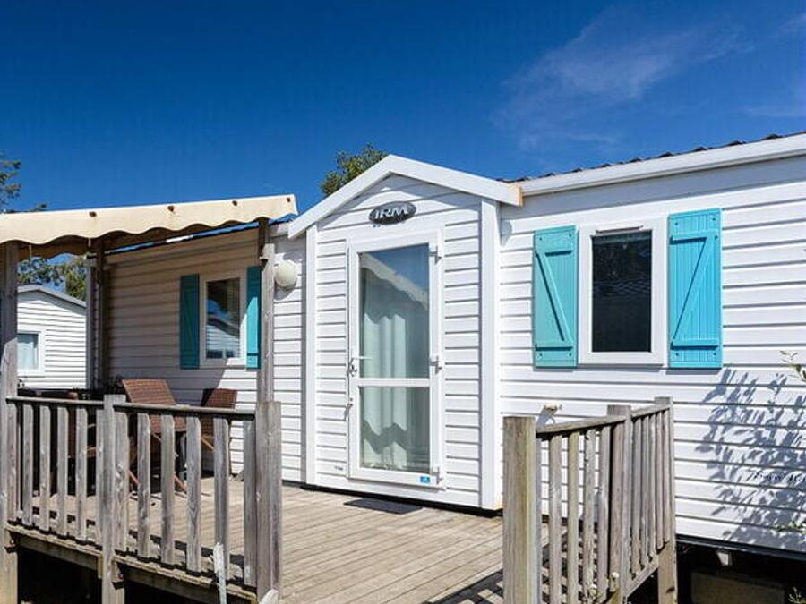 Castell Montgri - Mobil home - Mobilhome 6 personnes - Comfort | 2 Ch. | 4/6 Pers. | Terrasse surélevée | Clim.