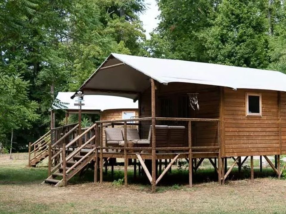 Village de la Champagne - Mobil home - Insolite 5 personnes - LA CABANE DU TRAPPEUR