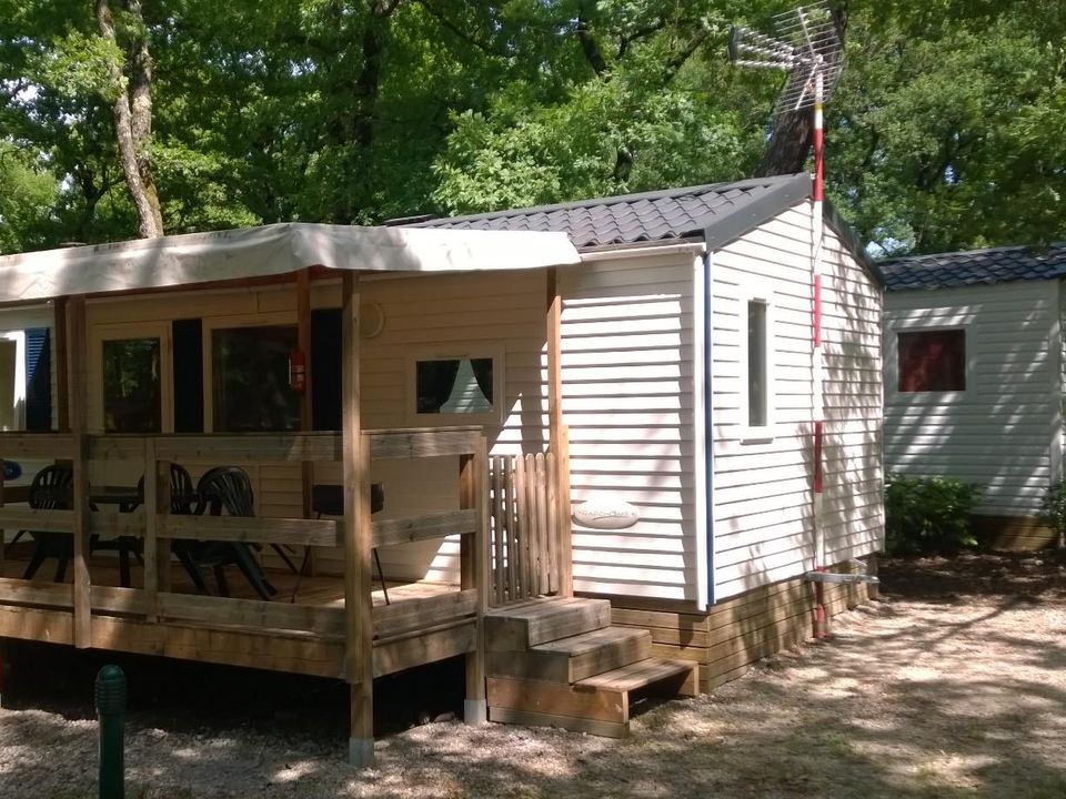 La Garenne - Mobil home - Mobilhome 4 personnes - Résidence Loft 32m2 Terrasse Couverte