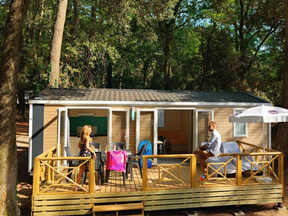 Le Logis - Mobil home - Mobilhome 5 personnes - Cottage Océan TV Wifi - 2 Chambres - 4/5 personnes