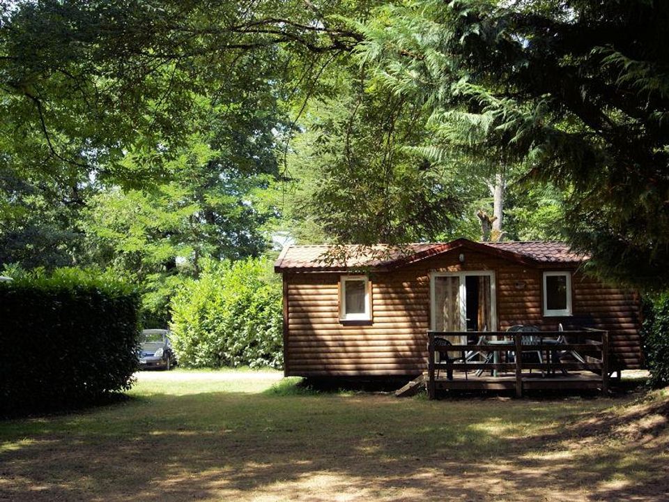 Les Granges - Mobil home - Mobilhome 5 personnes - Confort+ Missouri en bois 32m² +terrasse