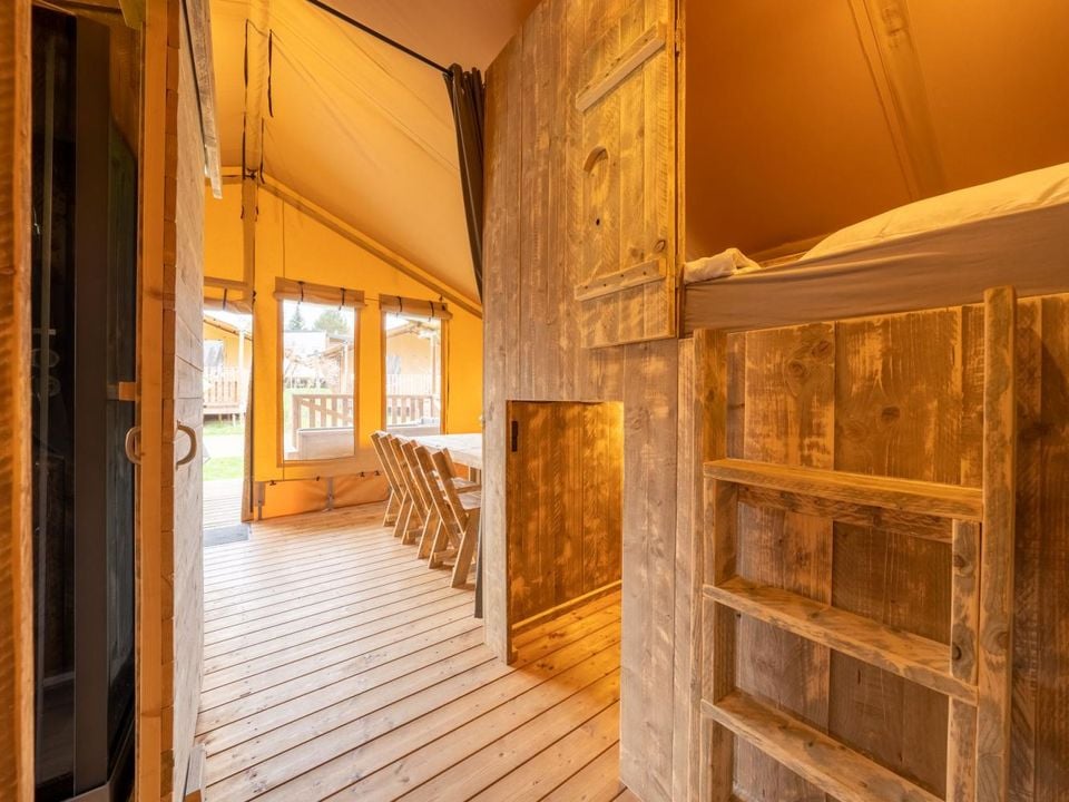 Fabulous - Tente meublée - Tente en toile et en bois 6 personnes - hu Glamp Premium XLTenda