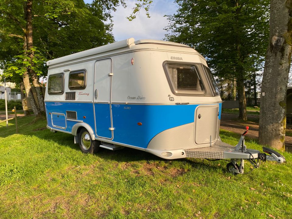 Parc du Chateau - Mobil home - Caravane 2 personnes - Vintage eriba ocean drive