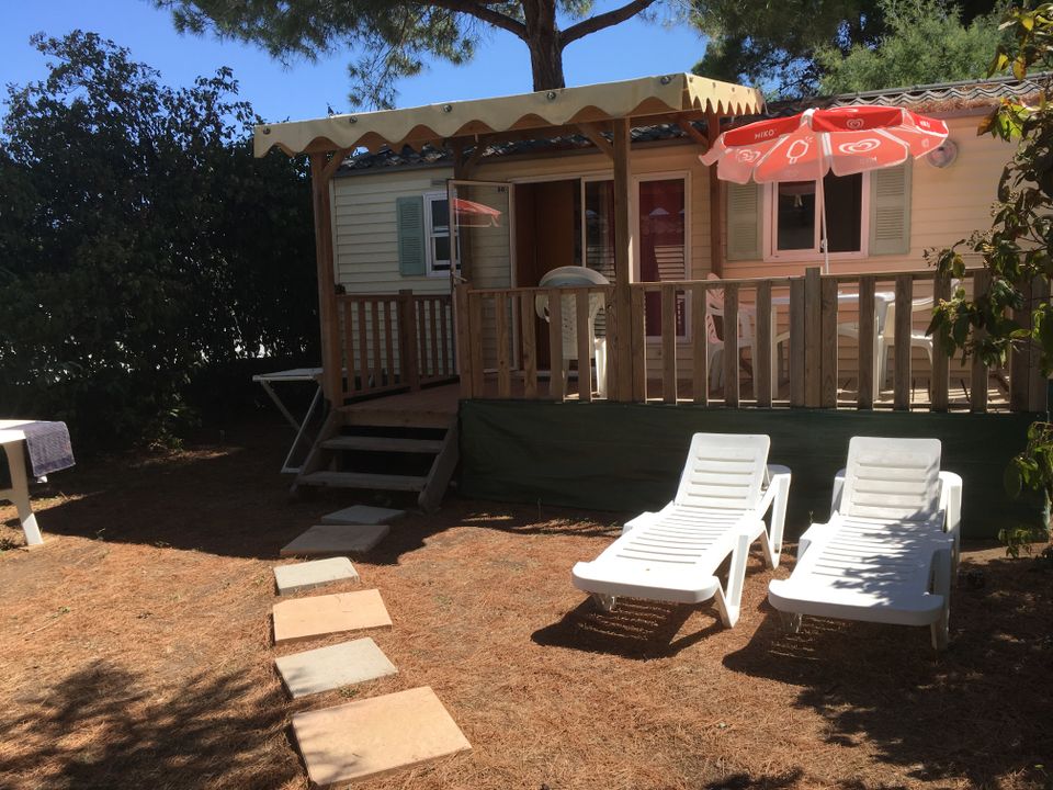 Camping 123 Sud Vacances - Mobil home - Mobilhome 4 personnes - 2 chambres non clim + terrasse