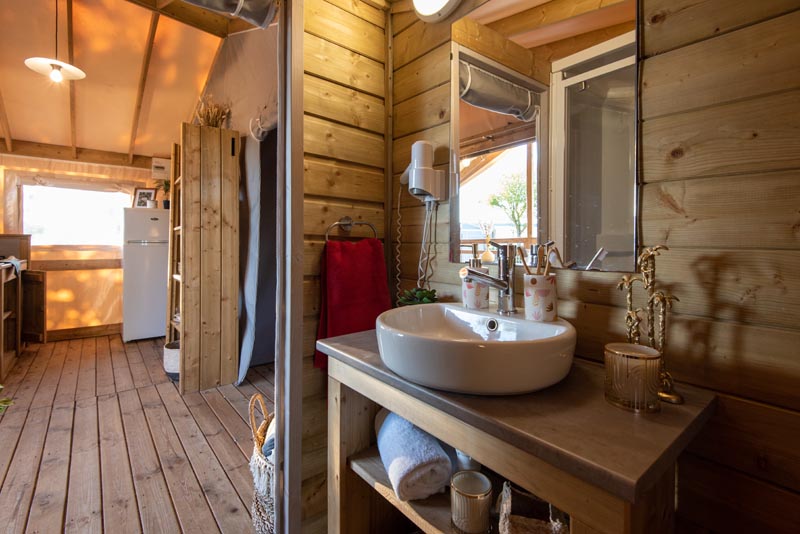 Camping Club Le Littoral - MS Vacances - Lodge - 5p - Lodge Kamari CLASSIC climatisé