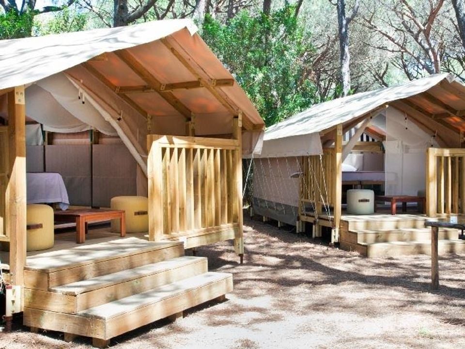 Maremma Sans Souci - Mobil home - Tente en toile et en bois 2 personnes - Mini Lodge - sans sanitaire