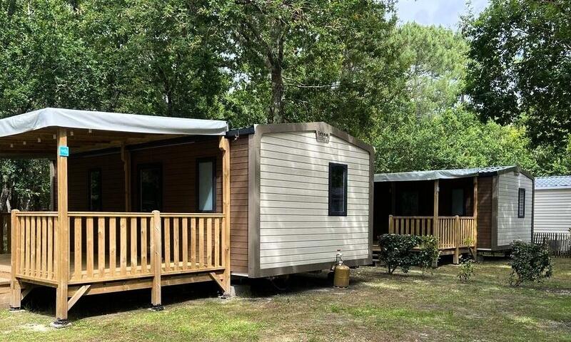 Tastesoule - Mobil home - Mobil-Home Eden 2 chambres 4 personnes, Terrasse couverte, TV, 26 m² (2024)