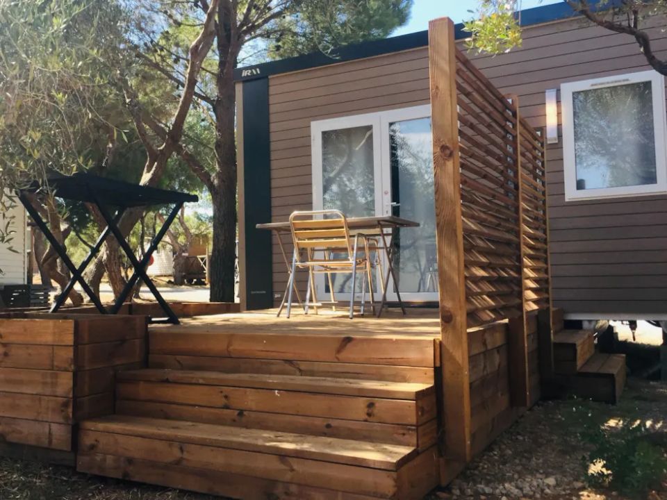 Le Fun - Mobil home - Mobilhome 2 personnes - Cahita, 1 chambre, Neuf+TV + climatisation