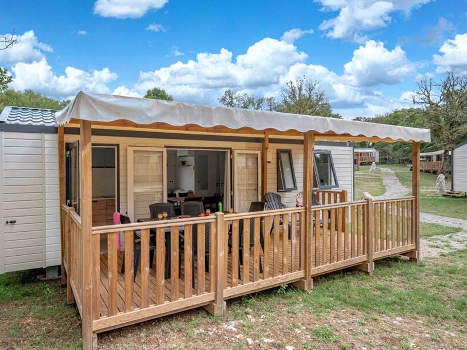 Les Cigales - Mobil home - Mobilhome 6 personnes - Mobil home Ciela Privilège - 3 chambres - barbecue