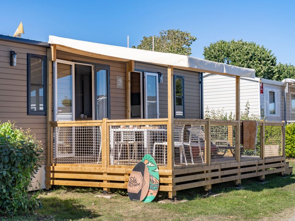 Le Kérou - Mobil home - Mobilhome 6 personnes - Cottage Privilège TV LV - 3 chambres - 6 personnes