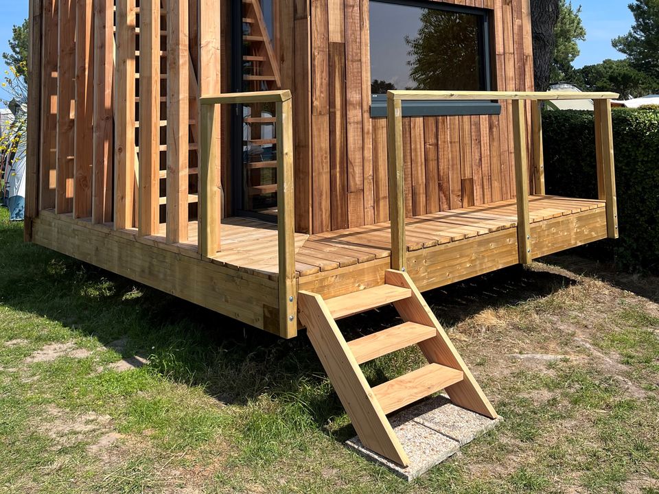 des Hautes Grées - Mobil home - Hébergement 3 personnes - Caban'étape