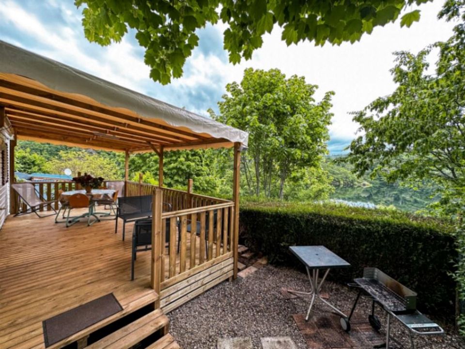 Village vacances La Gineste - Mobil home - Mobilhome 6 personnes - Cottage 3 chambres Vue Lac