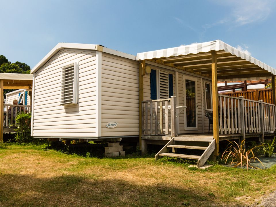 Le Welcome - Mobil home - Mobilhome 4 personnes - MH 2CH - TERRASSE COUVERTE