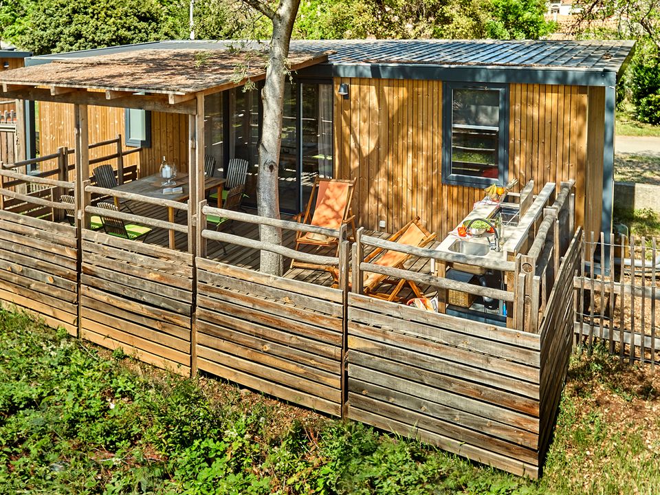 Au Paradis des Campeurs - Mobil home - Mobilhome 6 personnes - Lodge Luxe Vue Nature