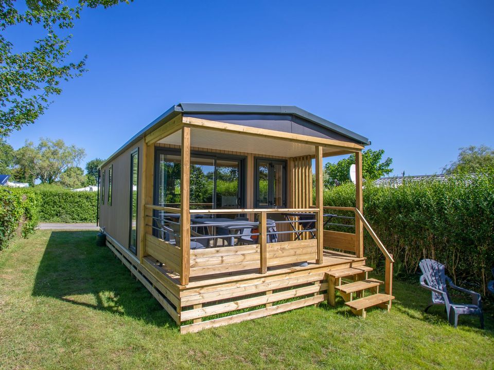 Le Domaine du Pendruc - Mobil home - Mobilhome 4 personnes - Mobil-home AVEN Premium 28 m² 2 chambres / Terrasse couverte