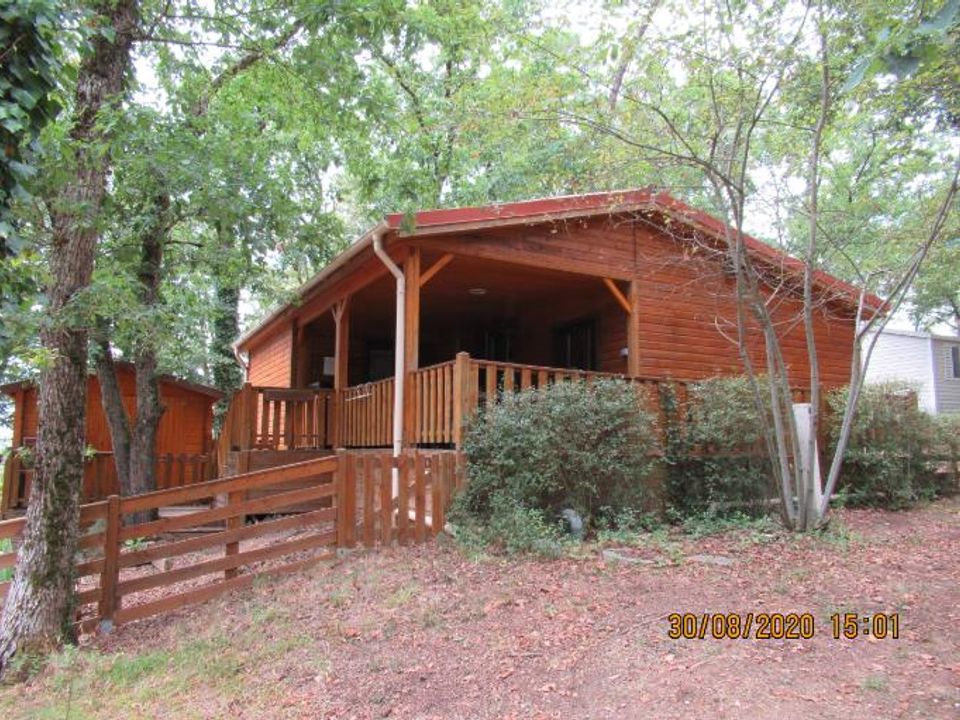 La Garenne - Châlet - Chalet 6 personnes - Chalet IRIS 45m² avec Télévision + Lave vaisselle + Terrasse couverte