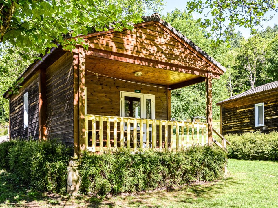 Au Bois de Calais - Châlet - Chalet 4 personnes - Chalet Arbre : 2 chambres + TV,