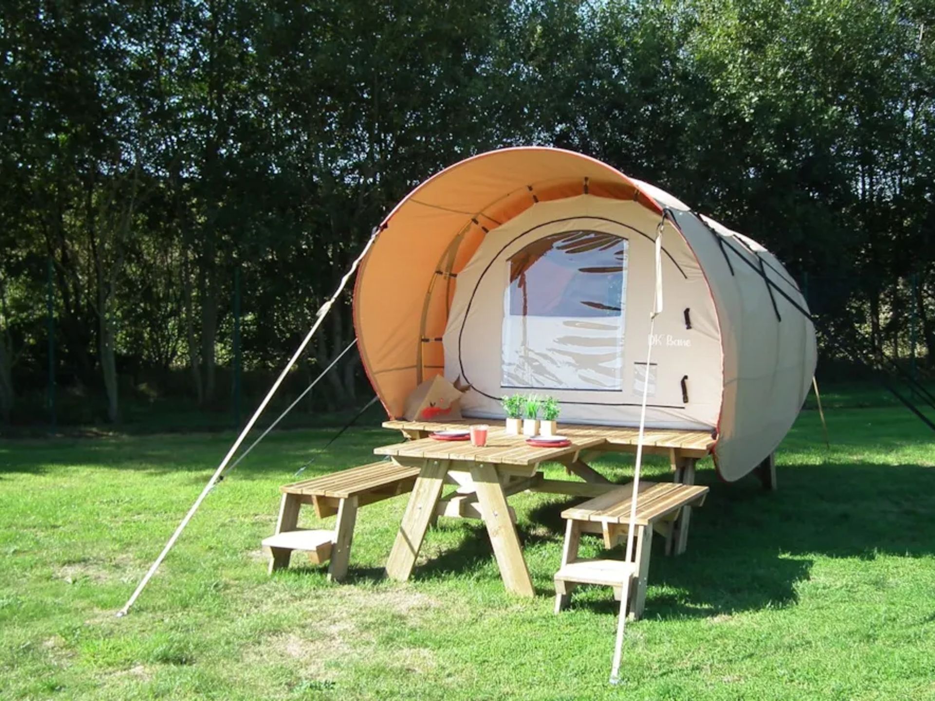 Les Granges - Mobil home - Tente toilée Dk'Bane