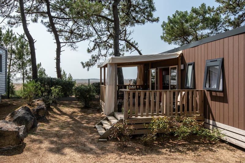 Camping Club La Côte Sauvage - MS Vacances - Mobil home - 6p - Cottage Bahia PREMIUM - Vue Baie