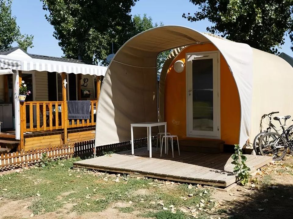 L'Atlantique - Tente meublée - Tente 2 personnes - Coco Sweet 2 Personnes (sans sanitaires)