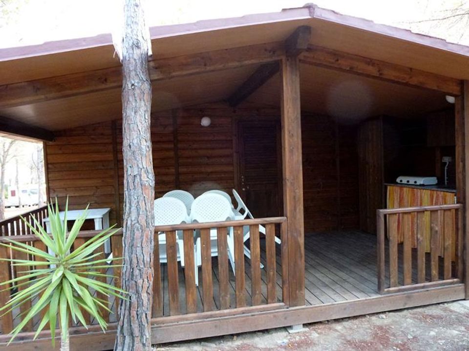 Camping Selema - Bungalow - Bungalow 4 personnes - en bois 35 m²