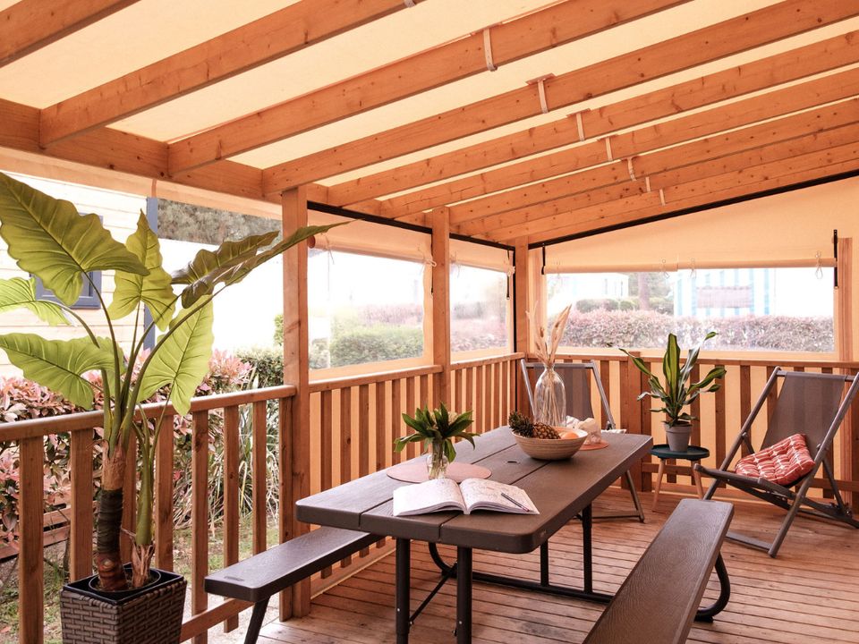 Orée de l'Océan - Mobil home - Mobilhome 6 personnes - Cottage Cosy 3 chambres