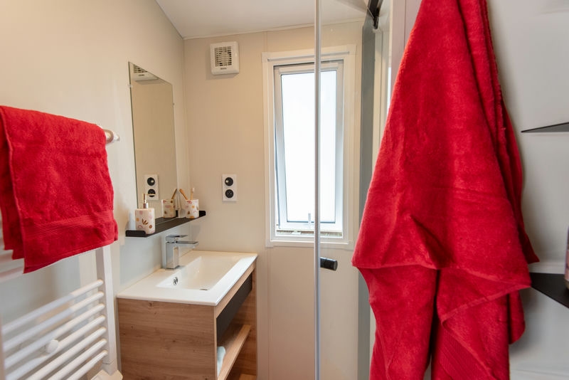 Camping Club Les Brunelles - MS Vacances - Mobil home - 8p - Cottage Tribu CONFORT climatisé