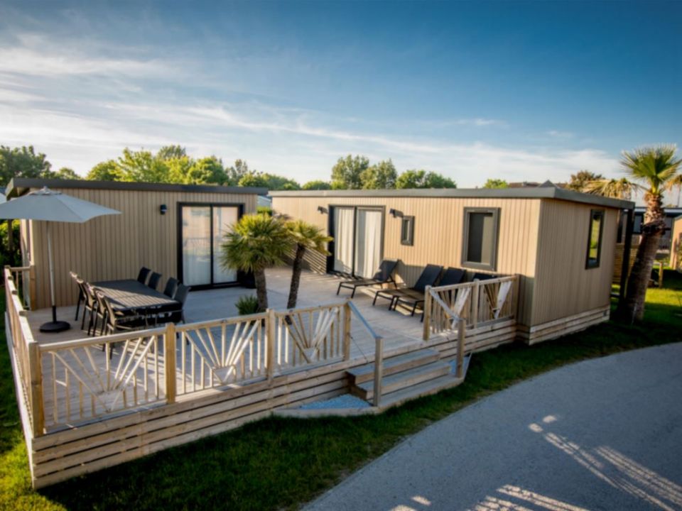 Mer et Vacances - Mobil home - Mobilhome 8 personnes - OLYMPE -DUO LUXE