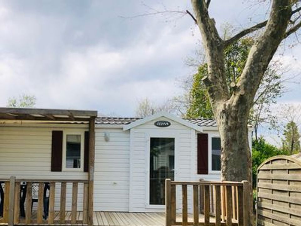 Le Fief d'Anduze - Mobil home - Mobilhome 4 personnes - JUPITER 724 (2 chambres avec climatisation en option à régler sur place)