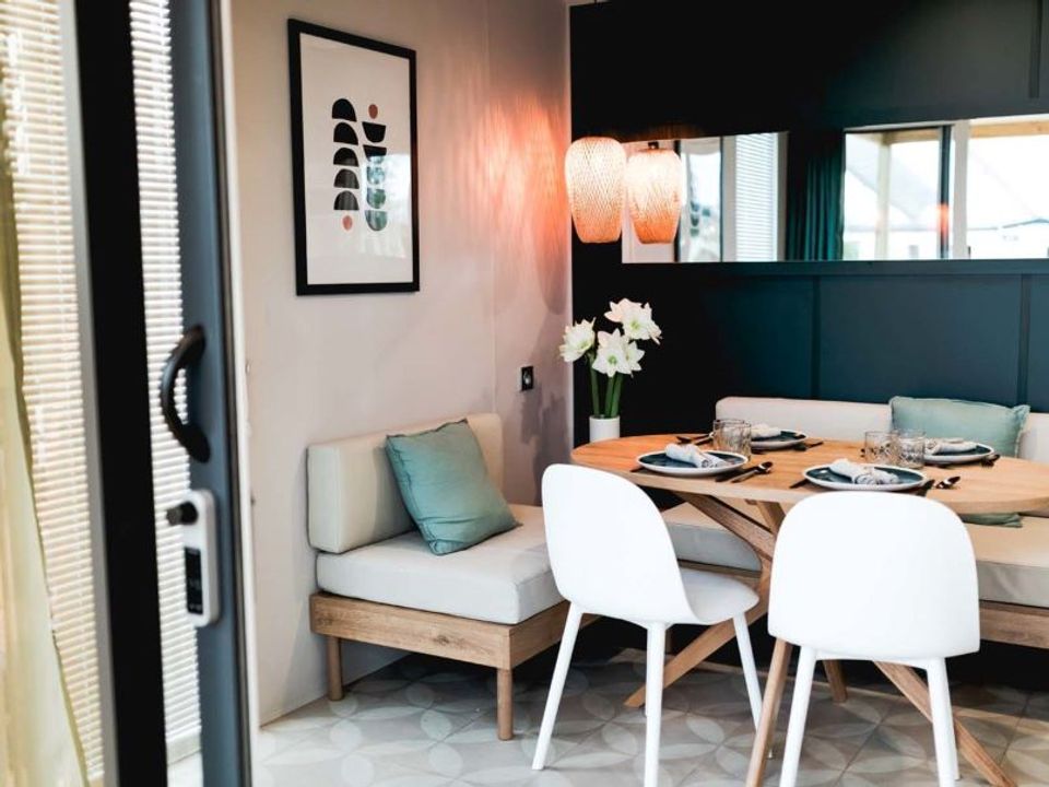 Le Tiradou - Mobil home - Mobilhome 4 personnes - Living Premium 28m² (2 ch. 4 pers)