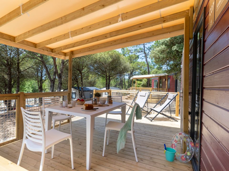 La Grande Côte - Mobil home - Mobilhome 4 personnes - Cottage Privilège TV LV - 2 chambres - 4 personnes