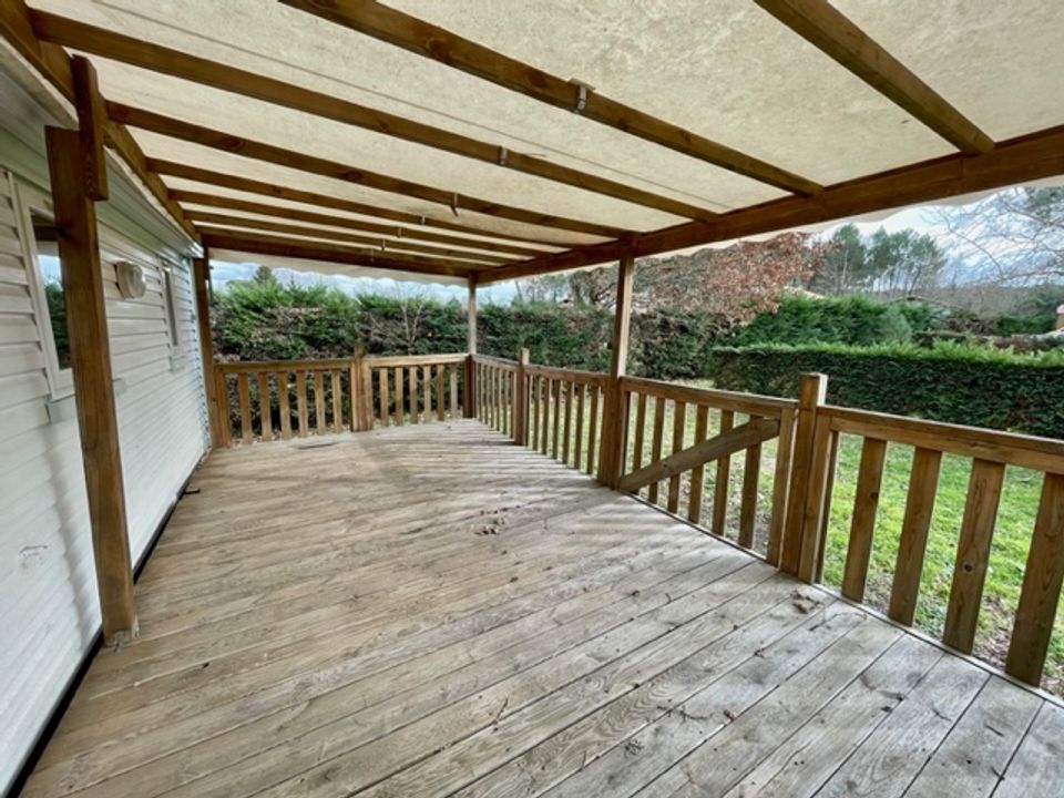 L'Estival - Mobil home - Mobilhome 6 personnes - Nature - 25m² - 2 chambres - belle terrasse