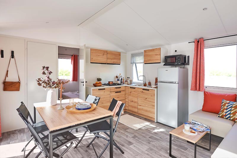 Camping Club Les Tourterelles - MS Vacances - Mobil home - 4p - Cottage Toscane PREMIUM