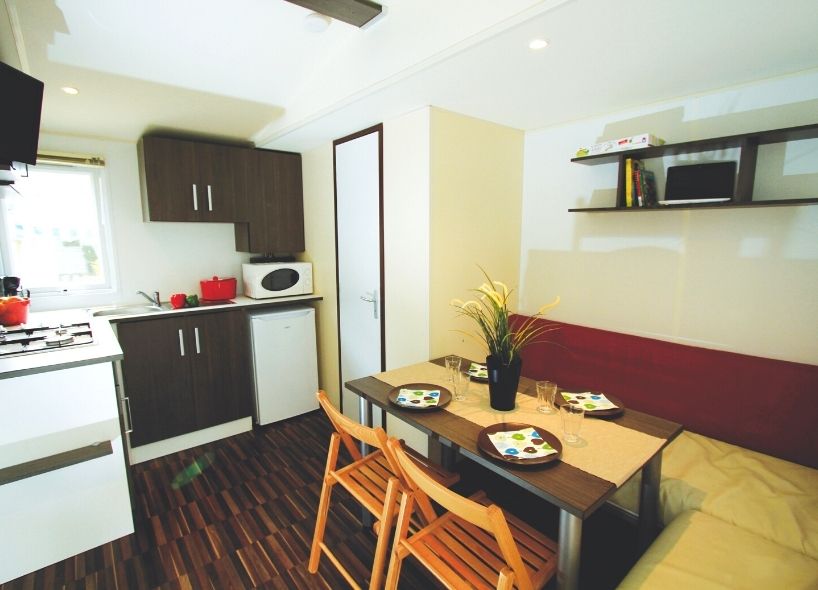 Les Flots Bleus - Mobil home - Mobil-home Cocoon 4 personnes 2 chambres 21m²