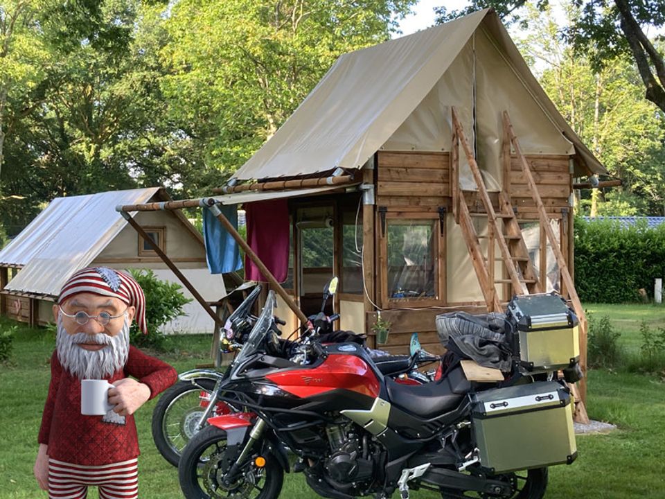 Le Lac ô Fées - Mobil home - Hébergement 2 personnes - DRUIDE TENTE BIVOUAC (nouveauté 2022)