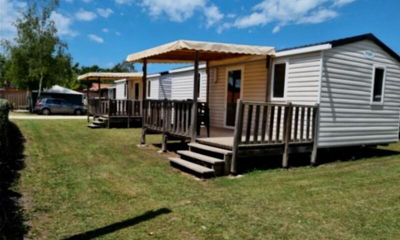Tastesoule - Mobil home - Mobil-Home Confort + 2 chambres 4 personnes, Terrasse semi-couverte, TV, 26 m² (2017)