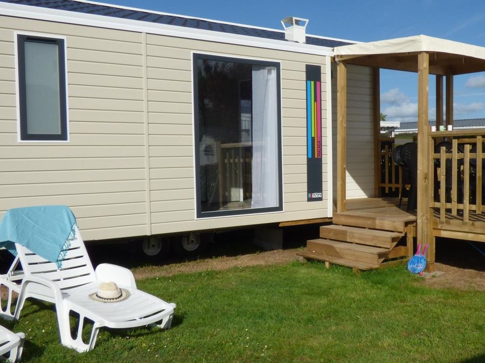 Le Domaine du Pendruc - Mobil home - Mobilhome 6 personnes - ARCHIPEL Premium 30m² - 3 chambres / Terrasse couverte