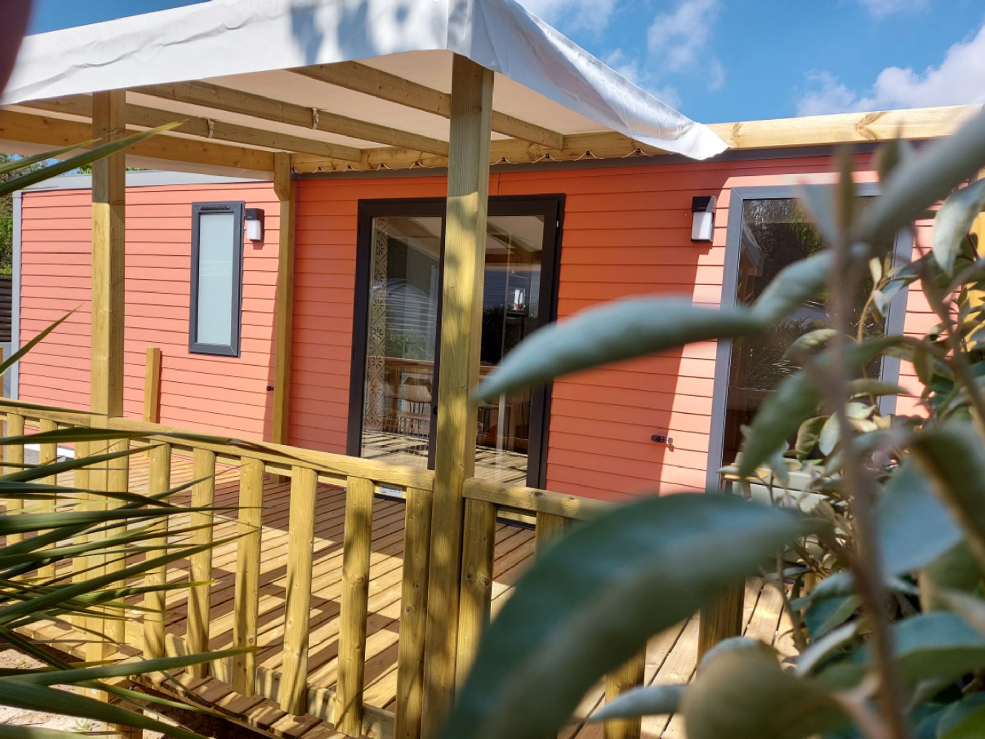 Le Bois Verdon - Mobil home - PAPAYE - 3 chambres - 33 m² - terrasse semi-couverte de 15 m²-