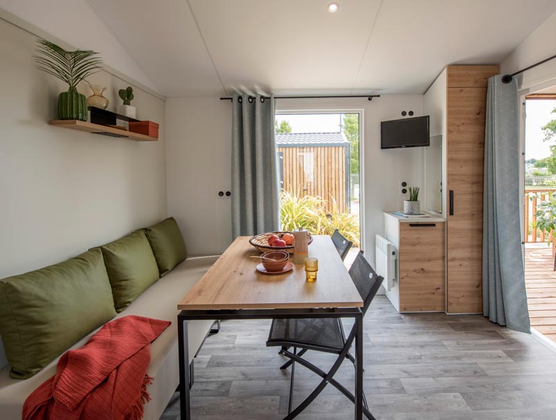 Camping Club Navarrosse Plage - MS Vacances - Mobil home - 4p - Cottage Bergame CONFORT climatisé